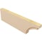 Ekena Millwork 2in. W x 8in. H x 28in. L Rivera Woodgrain TimberThane Rafter Tail, Primed Tan RFTUR02X08X28RIVRCPR - alternate 2